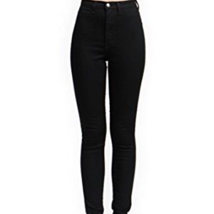 Zara high waist black jeggings
